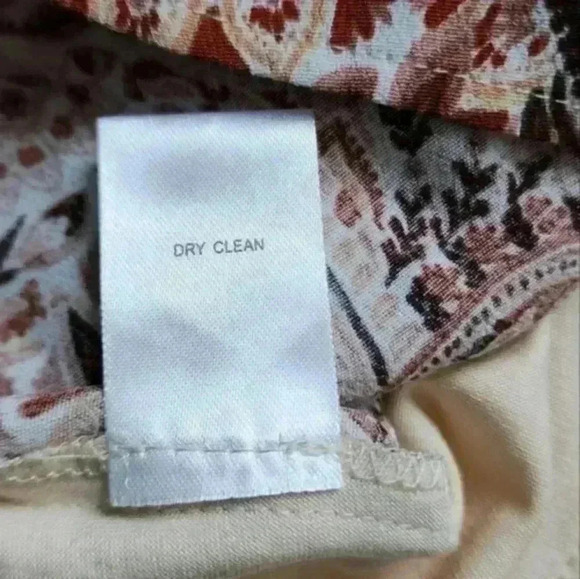 Daniel Rainn Top Womens Medium Boho Peasant Babydoll Romantic Dainty Paisley NWT - Picture 9 of 11